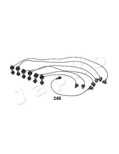 Juego de cables de encendido Japko 132248 - JAPKO JGO CABLE ENCENDIDO