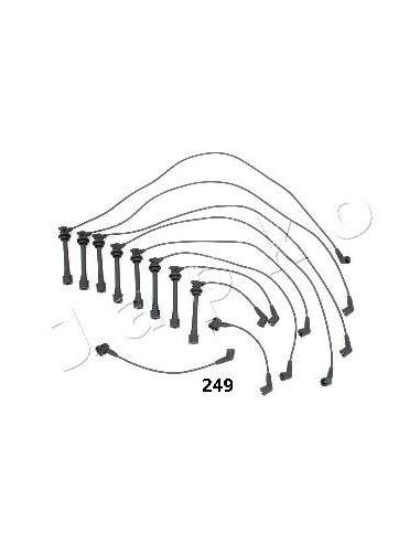 Juego de cables de encendido Japko 132249 - JAPKO JGO CABLE ENCENDIDO