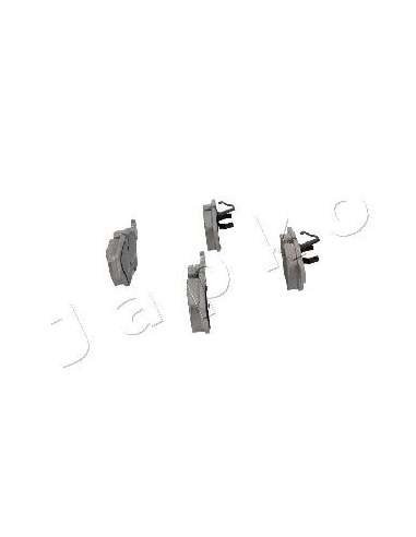 Juego de pastillas de freno Del. Japko 500048 - JAPKO JGO. PASTILLAS FRENO