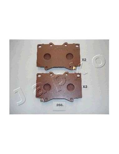 Juego de pastillas de freno Del. Japko 50268 - JAPKO JGO. PASTILLAS FRENO