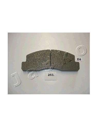 Juego de pastillas de freno Del. Japko 50283 - JAPKO JGO. PASTILLAS FRENO
