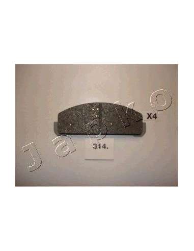 Juego de pastillas de freno Del. Japko 50314 - JAPKO JGO. PASTILLAS FRENO