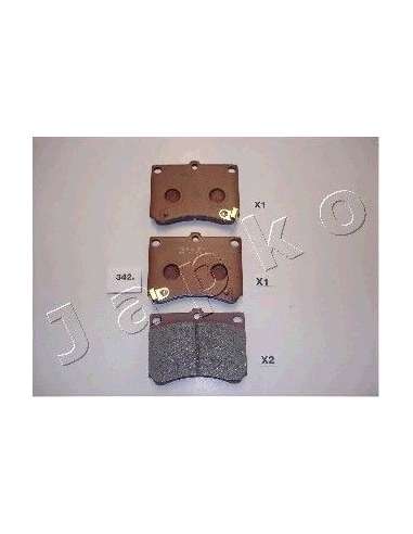 Juego de pastillas de freno Del. Japko 50342 - JAPKO JGO. PASTILLAS FRENO