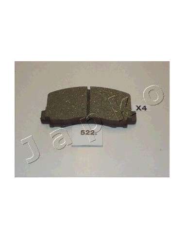 Juego de pastillas de freno Del. Japko 50522 - JAPKO JGO. PASTILLAS FRENO