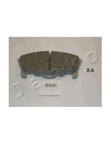 Juego de pastillas de freno Del. Japko 50603 - JAPKO JGO. PASTILLAS FRENO