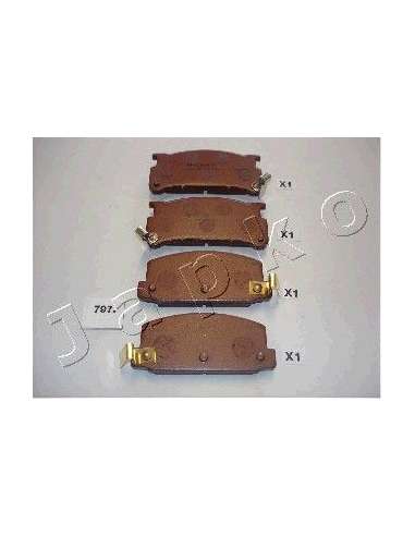 Juego de pastillas de freno Del. Japko 50797 - JAPKO JGO. PASTILLAS FRENO