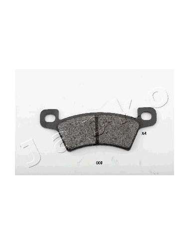 Juego de pastillas de freno Tras. Japko 51009 - Brake Pad Set, disc brake