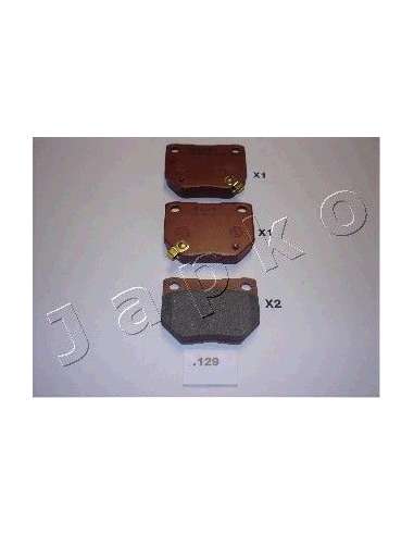 Juego de pastillas de freno Tras. Japko 51129 - JAPKO JGO. PASTILLAS FRENO