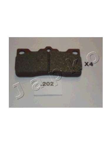 Juego de pastillas de freno Tras. Japko 51202 - JAPKO JGO. PASTILLAS FRENO