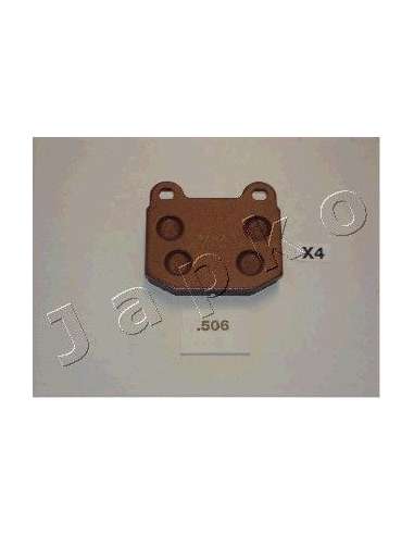 Juego de pastillas de freno Tras. Japko 51506 - JAPKO JGO. PASTILLAS FRENO