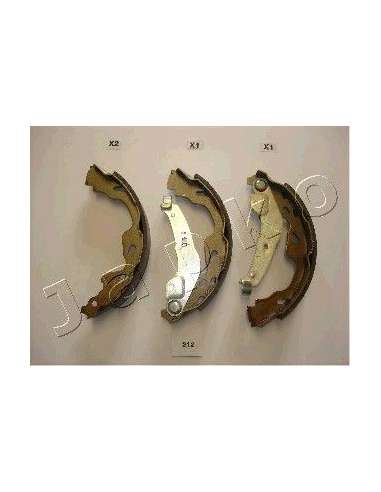 Juego de zapatas de frenos Tras. Japko 55212 - JAPKO JGO. ZAPATAS FRENO IPS Parts