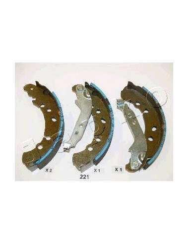 Juego de zapatas de frenos Tras. Japko 55221 - JAPKO JGO. ZAPATAS FRENO IPS Parts