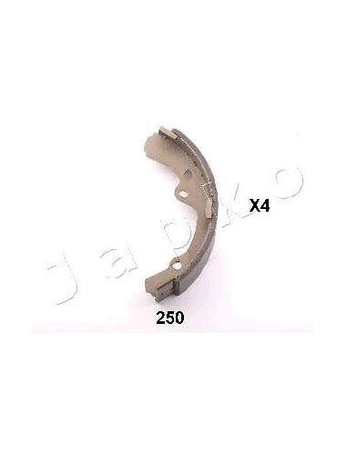 Juego de zapatas de frenos Del. Japko 55250 - JAPKO JGO. ZAPATAS FRENO IPS Parts