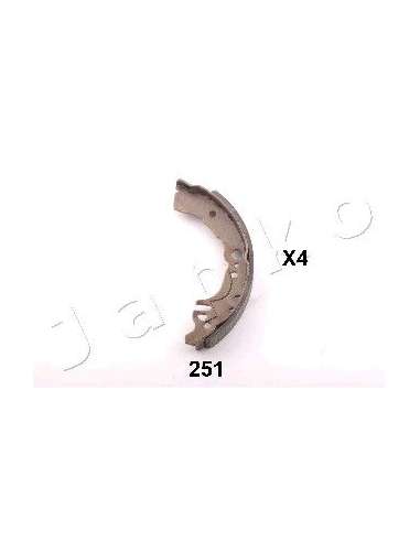Juego de zapatas de frenos Tras. Japko 55251 - JAPKO JGO. ZAPATAS FRENO IPS Parts