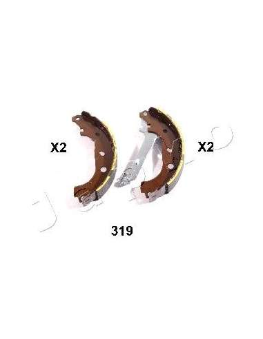 Juego de zapatas de frenos Tras. Japko 55319 - JAPKO JGO. ZAPATAS FRENO IPS Parts