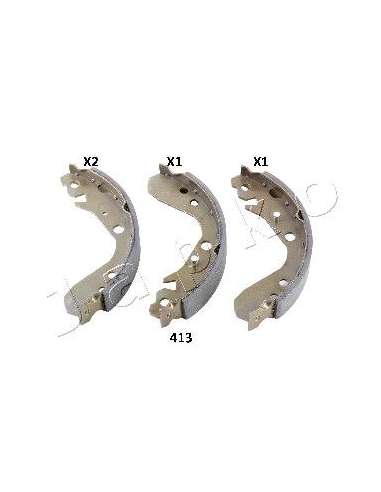 Juego de zapatas de frenos Tras. Japko 55413 - JAPKO JGO. ZAPATAS FRENO IPS Parts