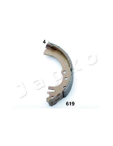 Juego de zapatas de frenos Tras. Japko 55619 - JAPKO JGO. ZAPATAS FRENO IPS Parts