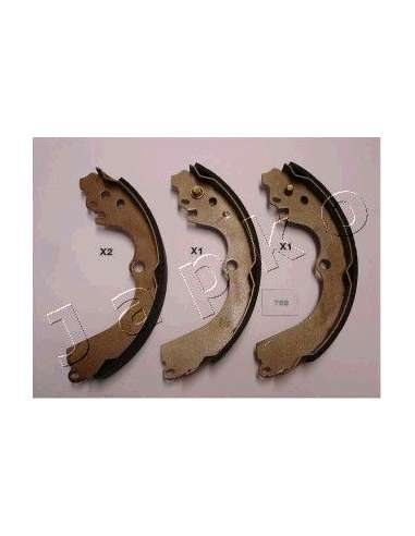 Juego de zapatas de frenos Tras. Japko 55798 - JAPKO JGO. ZAPATAS FRENO IPS Parts