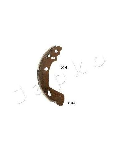Juego de zapatas de frenos Tras. Japko 55833 - JAPKO JGO. ZAPATAS FRENO IPS Parts