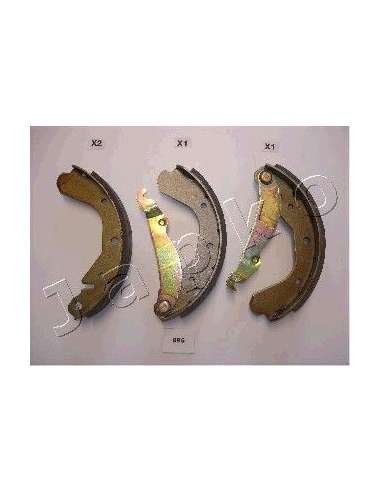 Juego de zapatas de frenos Tras. Japko 55996 - JAPKO JGO. ZAPATAS FRENO IPS Parts