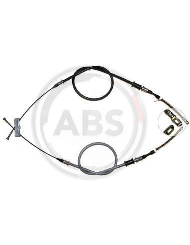 Cable de accionamiento, freno de estacionamiento Abs K11285 - CABLE FRENO OPEL/VAUXHALL