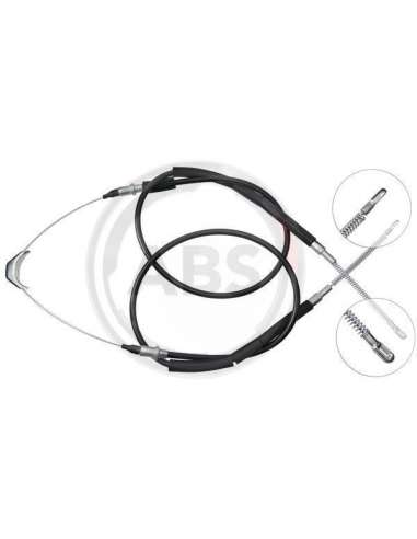 Cable de accionamiento, freno de estacionamiento Abs K11465 - CABLE FRENO OPEL
