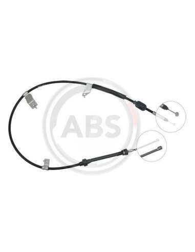 Cable de accionamiento, freno de estacionamiento Izq. Abs K13847 - CABLE FRENO HONDA