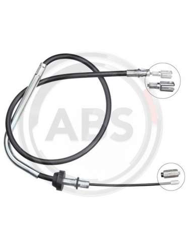 Cable de accionamiento, freno de estacionamiento Abs K13851 - CABLE FRENO FORD