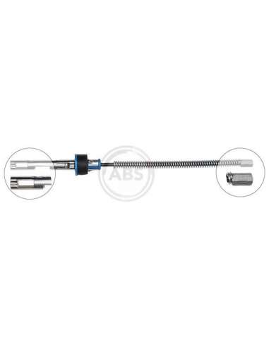 Cable de accionamiento, freno de estacionamiento Der. Abs K13852 - CABLE FRENO FORD/MAZDA/DAIH