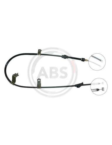 Cable de accionamiento, freno de estacionamiento Der. Abs K13858 - CABLE FRENO HONDA