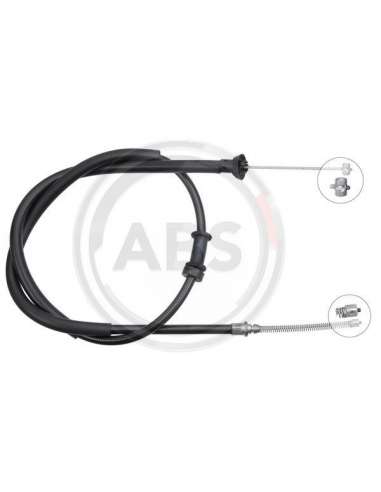 Cable de accionamiento, freno de estacionamiento Der. Abs K13862 - CABLE FRENO FIAT