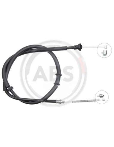 Cable de accionamiento, freno de estacionamiento Izq. Abs K13863 - CABLE FRENO FIAT