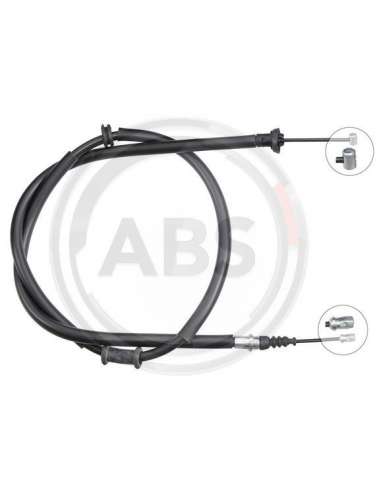 Cable de accionamiento, freno de estacionamiento Izq. Abs K13865 - CABLE FRENO FIAT