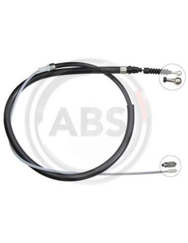 Cable de accionamiento, freno de estacionamiento Der. Abs K13870 - CABLE FRENO VOLKSWAGEN