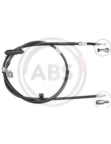 Cable de accionamiento, freno de estacionamiento Der. Abs K13883 - CABLE FRENO CHEVROLET