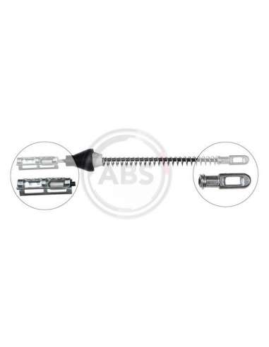Cable de accionamiento, freno de estacionamiento Der. Abs K13884 - CABLE FRENO OPEL/VAUXHALL