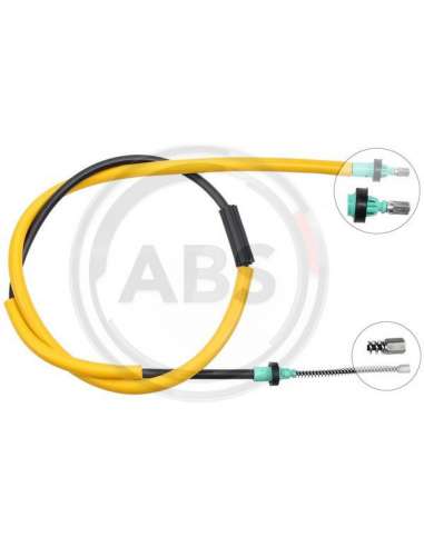Cable de accionamiento, freno de estacionamiento Der. Abs K13886 - CABLE FRENO RENAULT