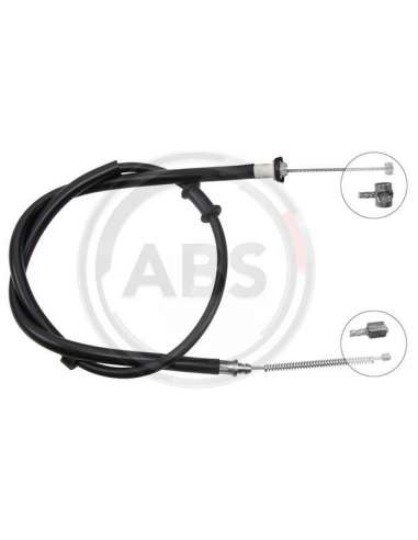 Cable de accionamiento, freno de estacionamiento Der. Abs K13889 - CABLE FRENO FIAT