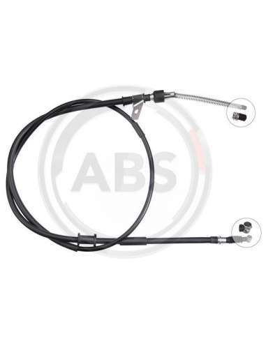 Cable de accionamiento, freno de estacionamiento Izq. Abs K13895 - CABLE FRENO MITSUBISHI