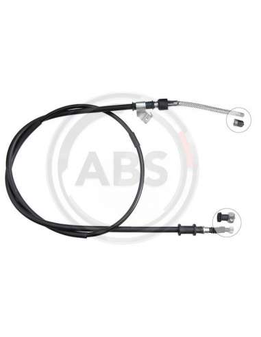 Cable de accionamiento, freno de estacionamiento Der. Abs K13896 - CABLE FRENO MITSUBISHI