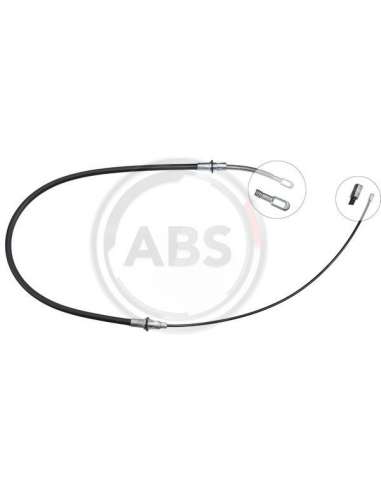 Cable de accionamiento, freno de estacionamiento Der. Abs K13901 - CABLE FRENO CHRYSLER