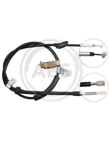 Cable de accionamiento, freno de estacionamiento Der. Abs K13908 - CABLE FRENO HONDA
