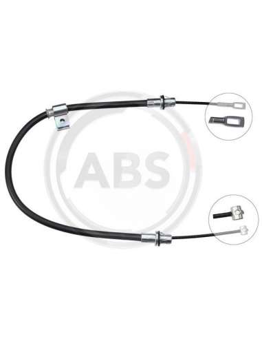 Cable de accionamiento, freno de estacionamiento Abs K13912 - CABLE FRENO JEEP