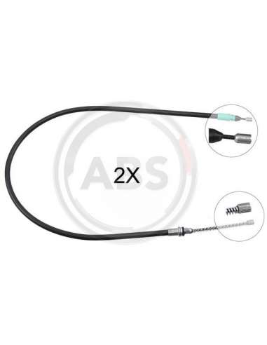 Cable de accionamiento, freno de estacionamiento Der. Abs K13915 - CABLE FRENO SMART