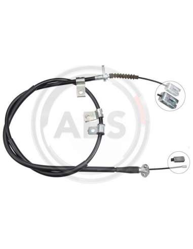 Cable de accionamiento, freno de estacionamiento Der. Abs K13939 - CABLE FRENO NISSAN