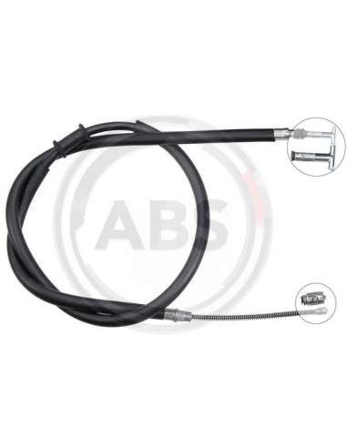 Cable de accionamiento, freno de estacionamiento Der. Abs K13952 - CABLE FRENO FORD/AUDI