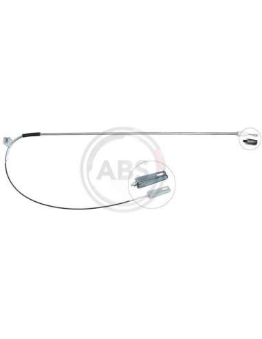Cable de accionamiento, freno de estacionamiento Abs K13981 - CABLE FRENO MERCEDES