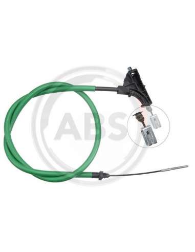Cable de accionamiento, freno de estacionamiento Abs K13982 - CABLE FRENO PEUGEOT