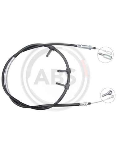 Cable de accionamiento, freno de estacionamiento Abs K13984 - CABLE FRENO PEUGEOT/CITROEN
