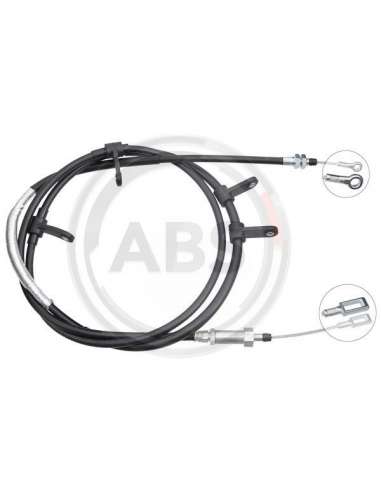 Cable de accionamiento, freno de estacionamiento Abs K13985 - CABLE FRENO PEUGEOT/CITROEN